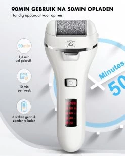 DynaBright Elektrische Eelt Verwijderaar - LED Verlichting - Voetvijl - Inclusief 3 Rollers - Oplaadbaar 9 DynaBright Elektrische Eelt Verwijderaar - LED Verlichting - Voetvijl - Inclusief 3 Rollers - Oplaadbaar -Manicure En Pedicure 960x1200