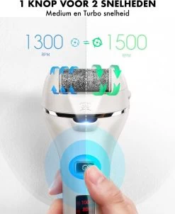 DynaBright Elektrische Eelt Verwijderaar - LED Verlichting - Voetvijl - Inclusief 3 Rollers - Oplaadbaar 11 DynaBright Elektrische Eelt Verwijderaar - LED Verlichting - Voetvijl - Inclusief 3 Rollers - Oplaadbaar -Manicure En Pedicure 983x1200 1